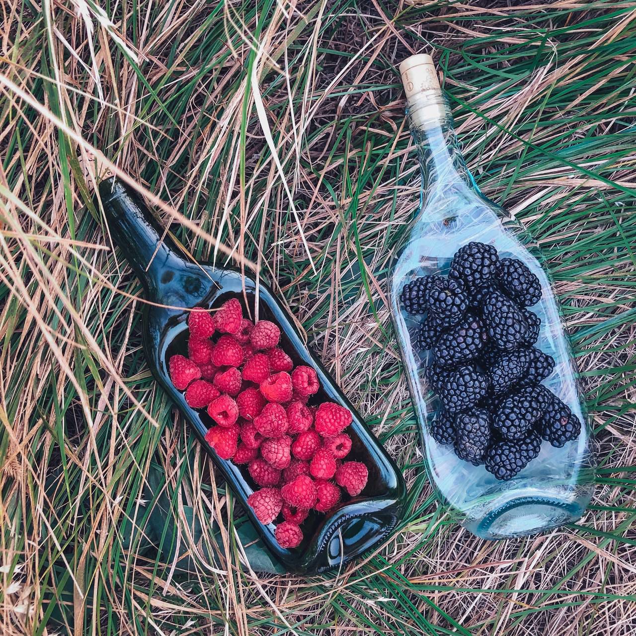 Handcrafted Clear Glass Platter